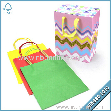 Professional Manufacturer Supply Customized Biodegradable Paper Shopping Bag