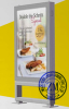 Latest Novelty Outdoor Scrolling Advertising Light Box