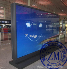 Latest Novelty Outdoor Scrolling Advertising Light Box