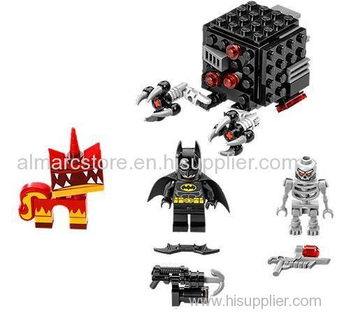 Lego Movie Batman and Super Angry Kitty Attack Block