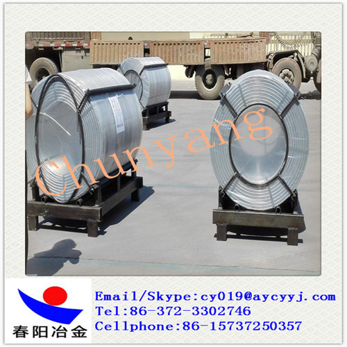 calcium silicon wire filling rate 220g/m-230g/m