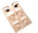 Economy 3d Stereo Eyebrow Synthetic Skin For Tattooing / Mannequin Head