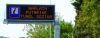 Electronic Digital Outdoor Digital Scrolling LED Message Traffic Signs on Highways