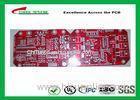 Red Double Sided PCB Two Layer Circuit HASL Prototype Circuit Board