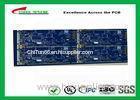Blue Resistance Welding Multilayer PCB 6 Layer FR4 ( Shenyi Material ) Chem Gold