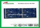 Blue Resistance Welding Multilayer PCB 6 Layer FR4 ( Shenyi Material ) Chem Gold