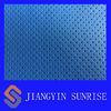 Custom Vehicle Woven Leather Fabric / Blue Leather Upholstery Fabric For Cars