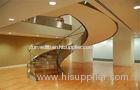 Staircase Curved Safety Glass Hurricane Proof , 10mm Toughened Glass