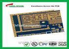 Electronic Circuit Board for Car Audio , 2 Layer PCB FR4 TG170 1.2mm Blue Solder Mask