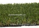 Landscape Synthetic Artificial Grass Four Colors U Shape Curly