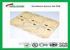 CNC / V-CUT Surface Finish Single Sided Printed Circuit Board with Black Sillkscreen
