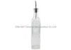 Eco - friendly 500ml 250ml glass bottles , Glass Oil And Vinegar Bottles with logo