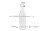 1.1L Clear Glass Oil And Vinegar Bottles for Kitchen cooking FDA / SGS / BV