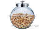 Custom large Kitchen Glass Storage Jars or glass cereal storage jars / containers