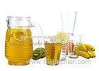 5 Pieces Glass decanter and tumbler set for Juice drinking 1.3L / 10OZ