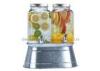 Home Essentials Drink Dispenser with Stand , glass beverage containers Eco friendly