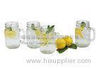 Personalized 16oz ball mason jar mugs / mason jar drinking glasses with handles