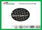 LED Light of Electronic Circuit Board , Aluminum PCB with Black Solder Mask OSP Surface