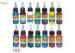 Plastic Bottle Biological Pigment Organic Tattoo Ink Light Purple / Silver / Teal 1Oz