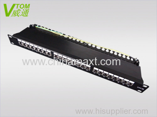 CAT5E FTP 24Port Patch Panel China Manufacture with Best Price