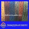 Colorful Polyurethane Faux Crocodile Leather Fabric for Bags 54"/55" Width