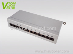 CAT5E FTP Patch Panel 12Port China Supplier