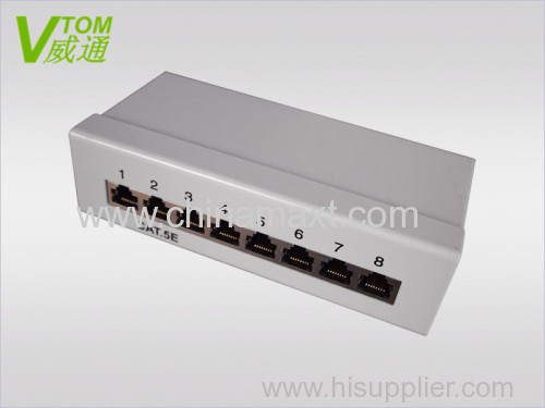 CAT5E FTP 8Port Patch Panel With High Quality Chinese Manufacturer