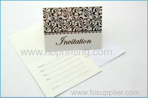 Hot-selling 10 Exquisite Invitation Cards