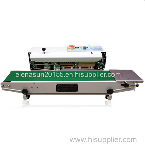 Horizontal Continuous Band Sealer with Solid-Ink Coding