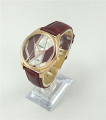 Leather strap watch sport watch