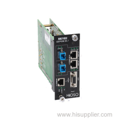 FTTH/FTTB GEPON OLT 2PON ports GEPON OLT card