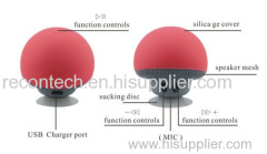 2015 viewmedia mushroom Mini Bluetooth Speaker