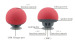 2015 viewmedia mushroom Mini Bluetooth Speaker