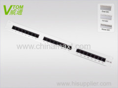 UTP CAT5E 24Port Patch Panel