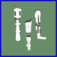 Adjustable orthope dic leg brace