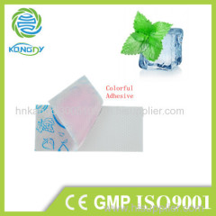 Kangdi OEM manufacturer physical fever cooling gel patch