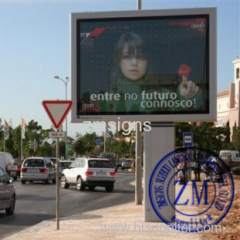 Outdoor Billboard Frame Scrolling Billboard