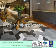 2017 hot sale Sketchy style PVC woven carpet anti-bacterial moisture-proof