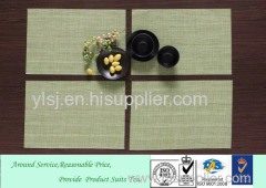 Japanese style Special Fast food Vinyl Eco-friendly Placemat&easy clean table mat