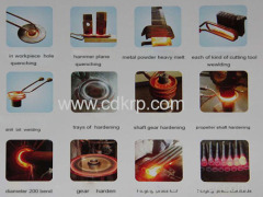 90 KW carbide saw blade soldering magnetic induction brazing welding soldering machine