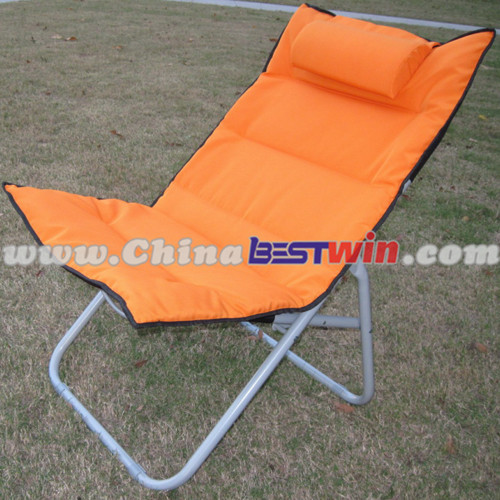 Folding Outdoor Garden Camping Relaxer Reclining Recliner Beach Chair