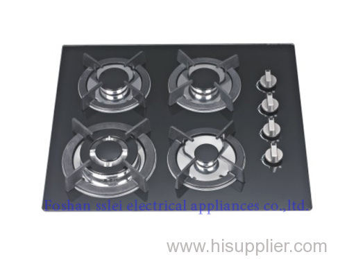 4 Burners Tempered Glass Gas Stove With High Quality