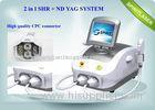 Portable E Light IPL Machine / Q-switch ND YAG Laser For Tattoo Removal