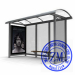 Metal Bus Stop Shelter