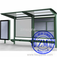 Metal Bus Stop Shelter