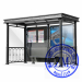 Metal Bus Stop Shelter