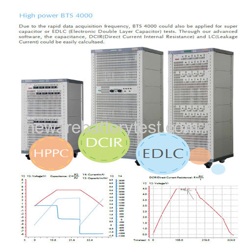 30V10A power battery test equipment support DCIR and Pulse test 