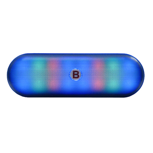 Pill Speaker  Bluetooth Speaker with Colorful LED Light 