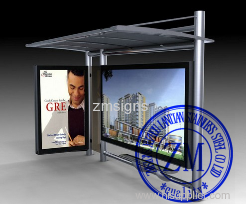 Bus Shelter Advertising Bus Stop Shelter Glass