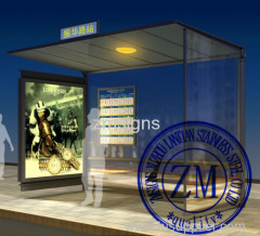 Bus Shelter Advertising Bus Stop Shelter Glass